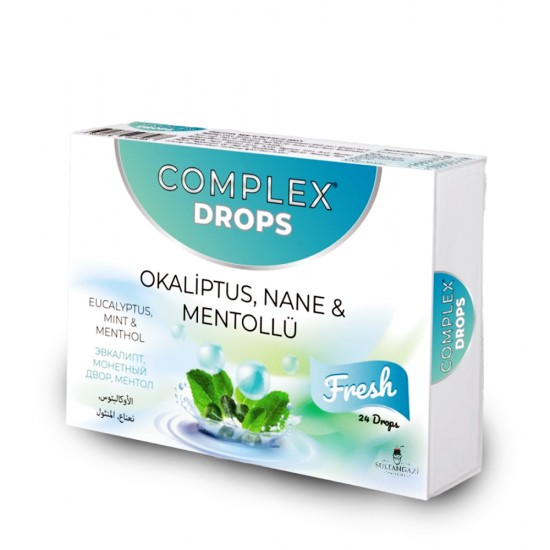 PASTİL (OKALİPTUS, NANE VE MENTOLLÜ) 24 LÜ