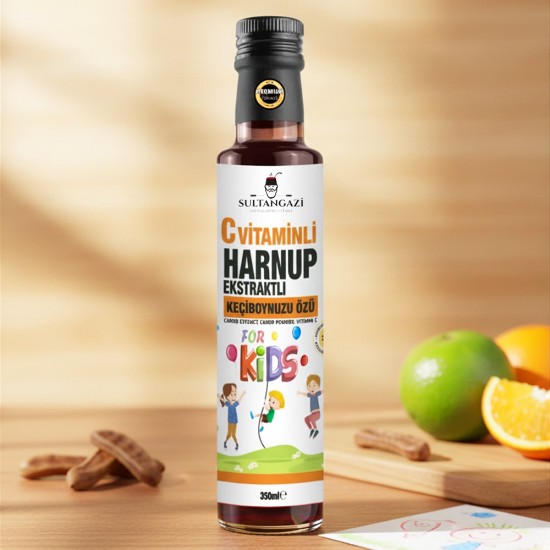 C VİTAMİNLİ HARNUPLU KEÇİBOYNUZU ÖZÜ 350GR C VİTAMİNLİ HARNUPLU KEÇİBOYNUZU ÖZÜ 350GR