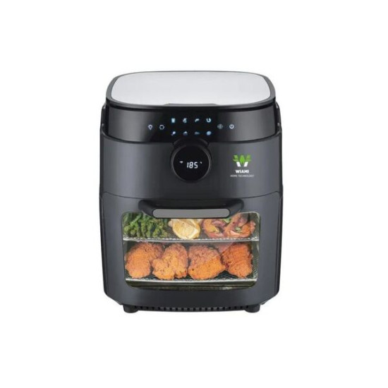 Wiami AirFryer Oven 12 L Akıllı Yağsız Fritöz Siyah